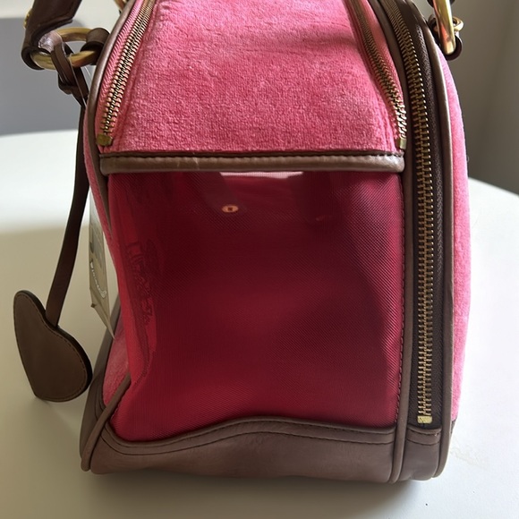 Authentic Juicy Couture Pet Dog Carrier New Tags Super Rare - Picture 9 of 12